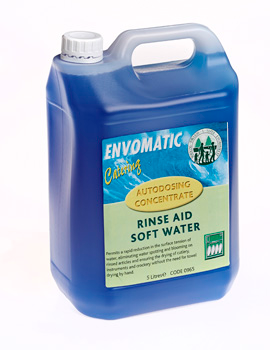 Rinse Aid Soft Water 5L – Case of 4